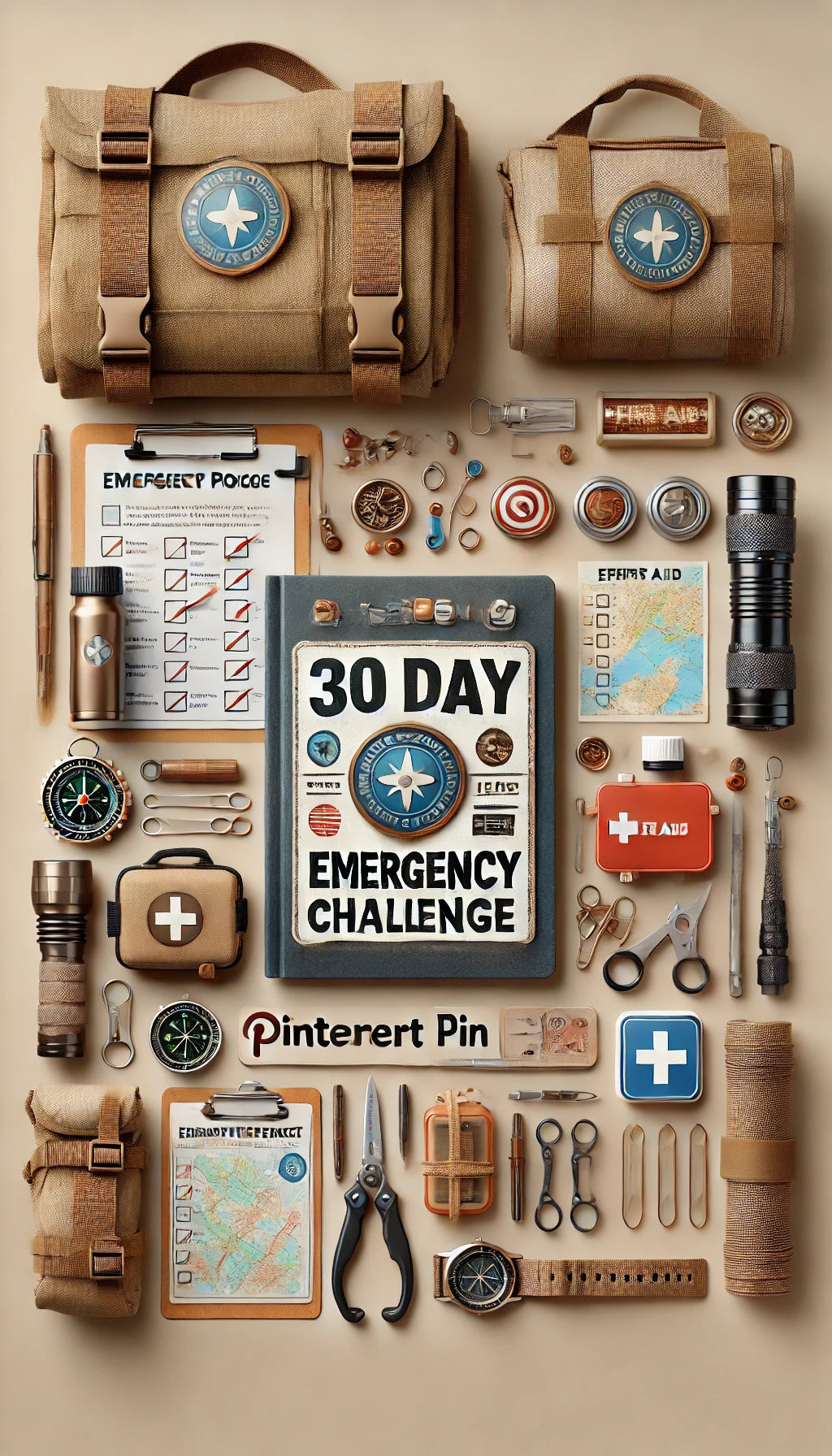 30 DAY EMERGENCY PREPPER CHALLENGE WORKBOOK