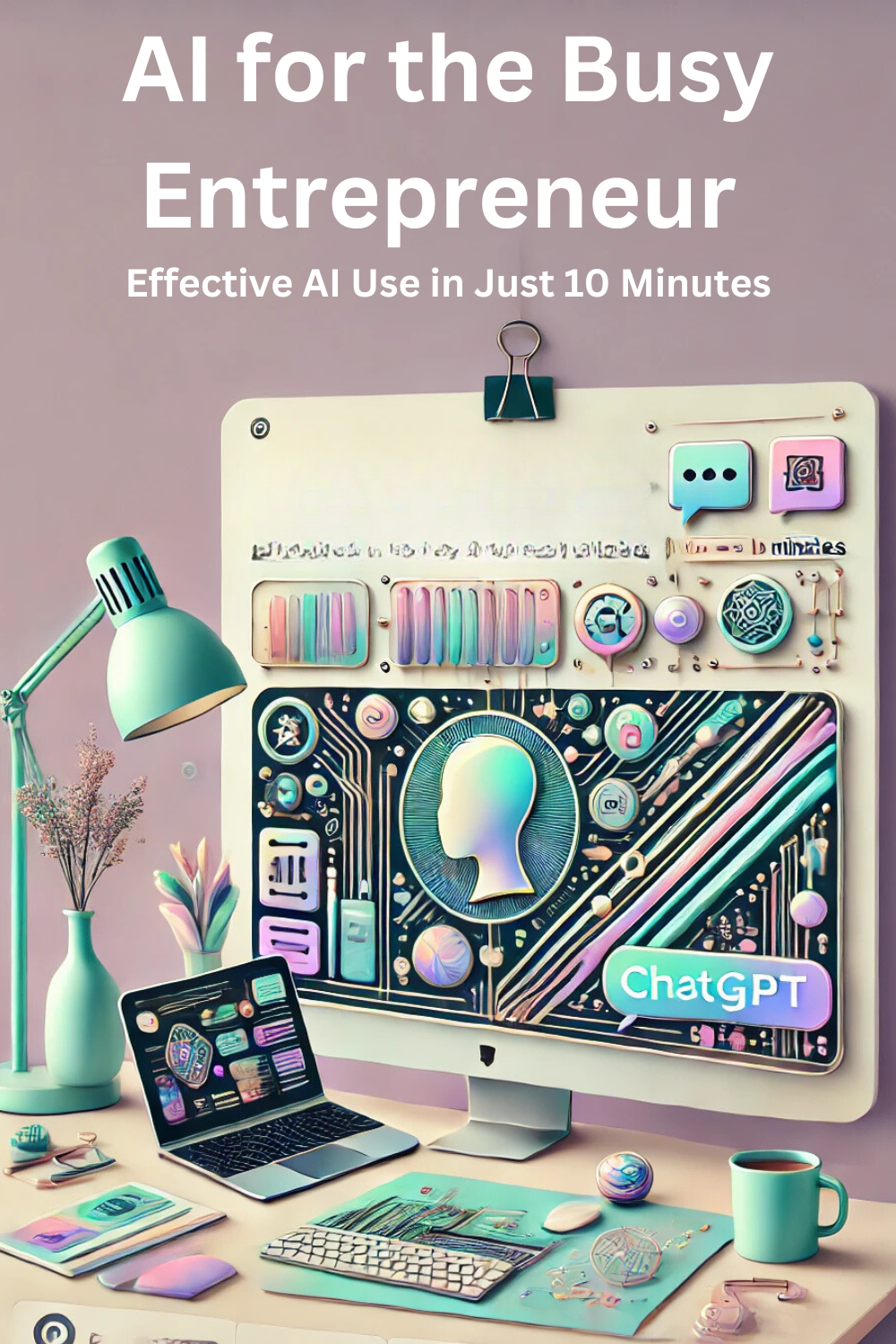 AI for the Busy Entrepreneur Effective AI Use in Just 10 Minutes PLR MRR