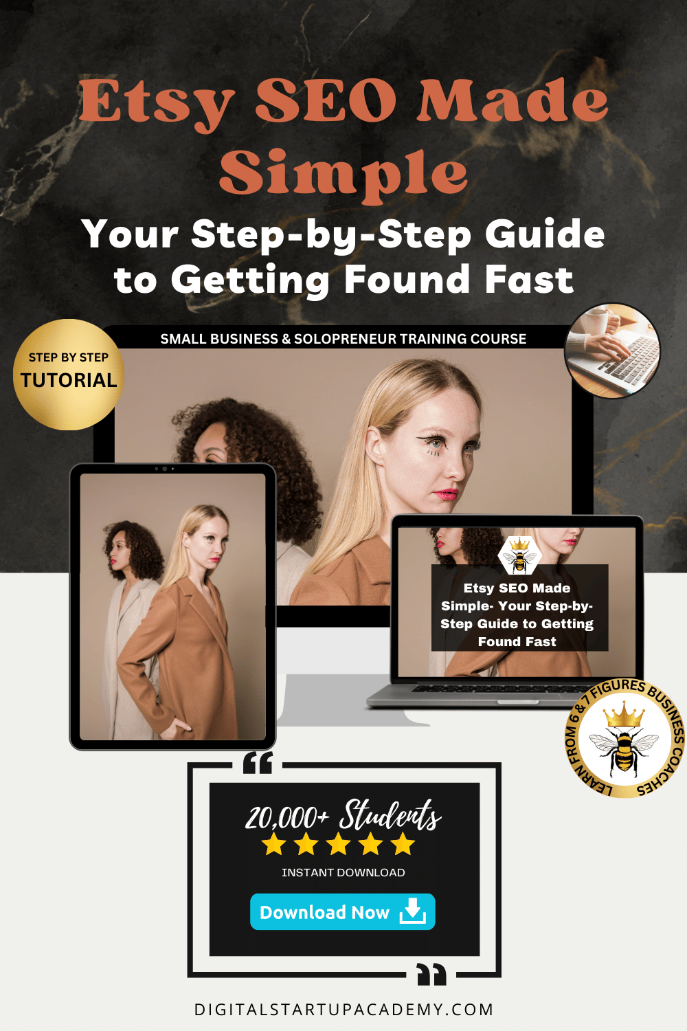 ETSY SEO MADE SIMPLE- Your step by step guide to getting found fast