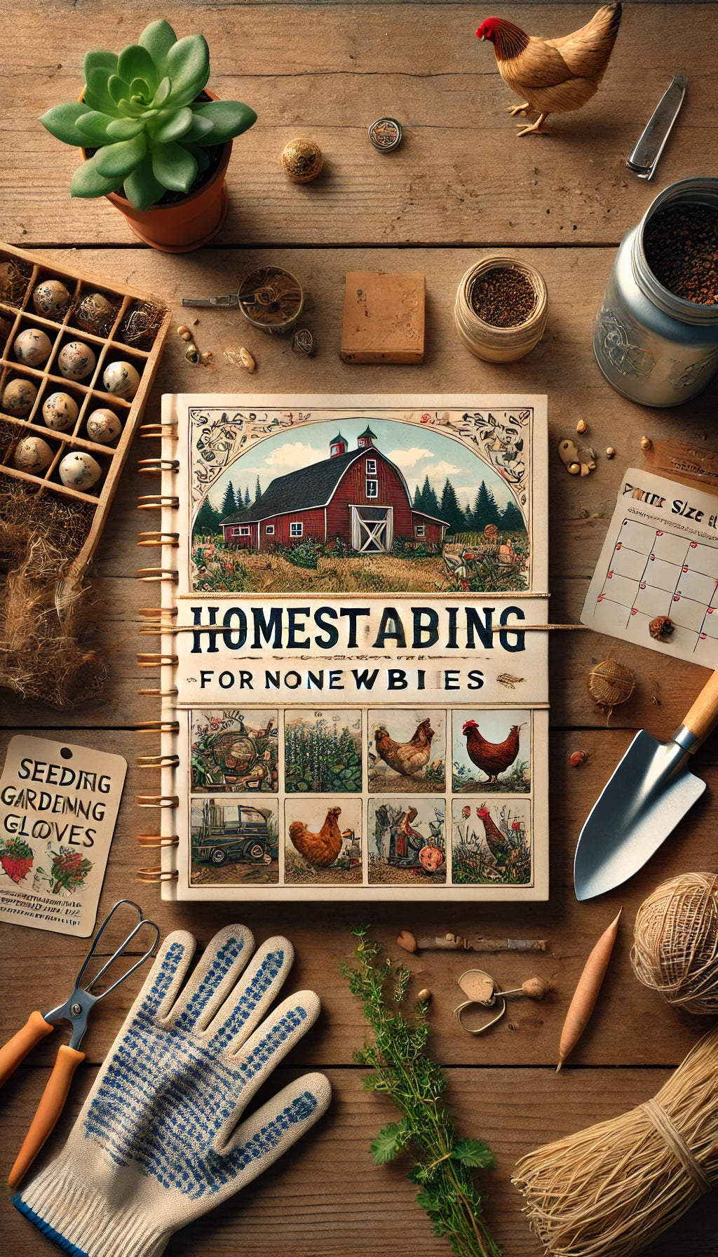 HOMESTEADING FOR NEWBIES PLANNER