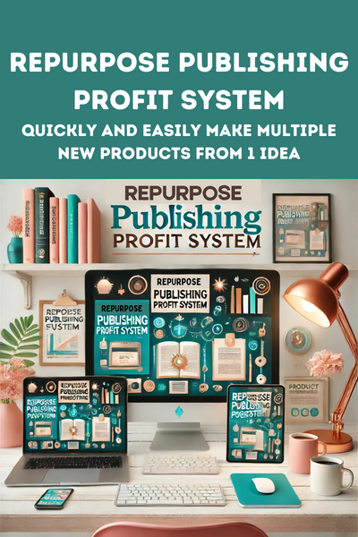 COURSE - Repurpose Publishing Profit System - Quickly And Easily Make Multiple New Products From 1 Idea