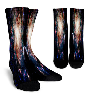 Milky Way Galaxy Crew Socks - STUDIO 11 COUTURE