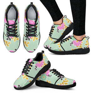 Gorgeous Floral Spring Women Athletic Sneakers - STUDIO 11 COUTURE