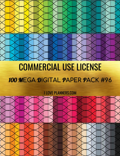 Digital Paper Pack for Digital Designs, Scrapbooking, Journals, Planners, Stickers, Printables, Crafting, and More.  Commercial Use Ok. 1.96