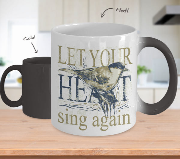 Color Changing Mug Animals Let Your Heart Sing Again