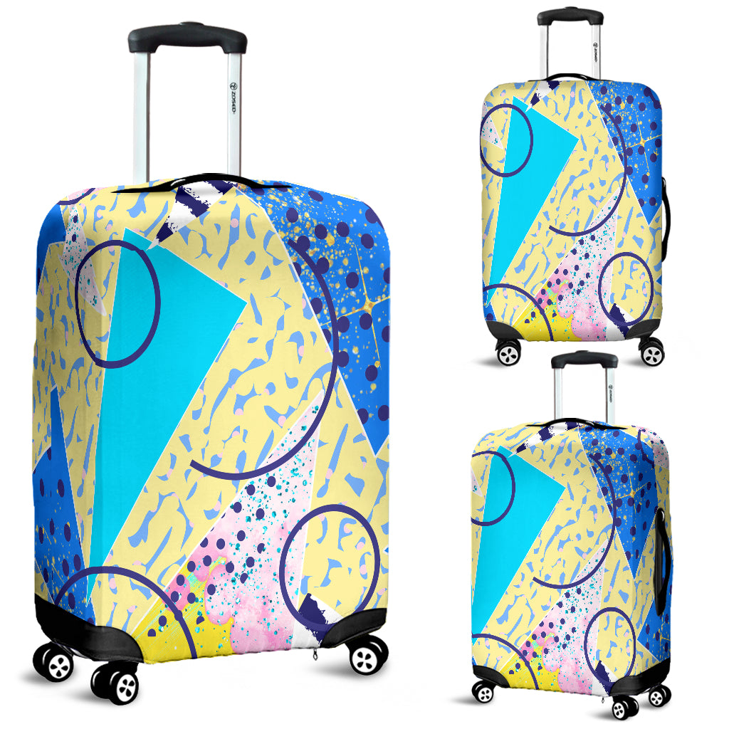 80s Fashion Girl 4 Luggage Cover - STUDIO 11 COUTURE