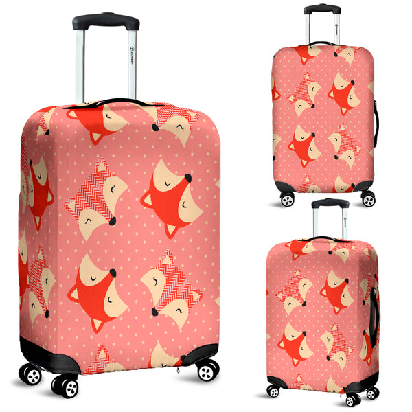 Cute Fox 10 Luggage Cover