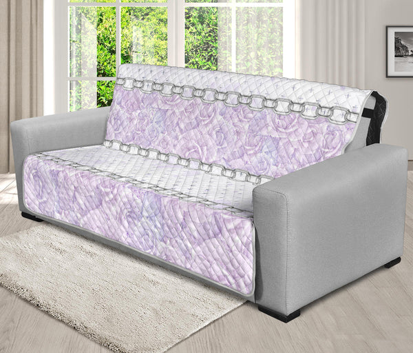 70'' Futon Sofa Protector Premium Polyster Fabric Custom Design Lady Butterfly 03