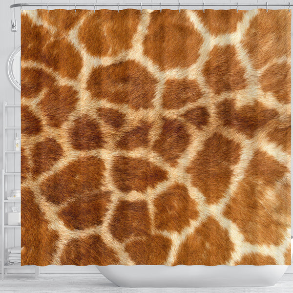 Giraffe Skin Shower Curtain - STUDIO 11 COUTURE