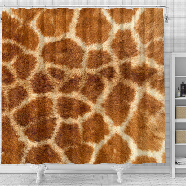 Giraffe Skin Shower Curtain - STUDIO 11 COUTURE