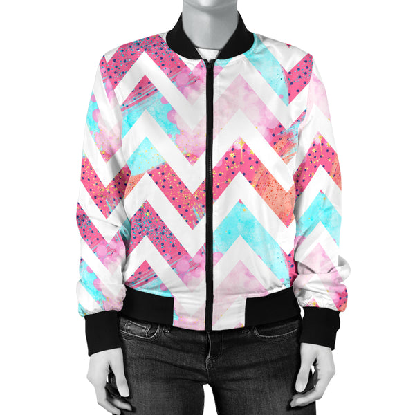 Sports Varsity Style Bomber Jacket Women (B10) 80s Fashion Girl